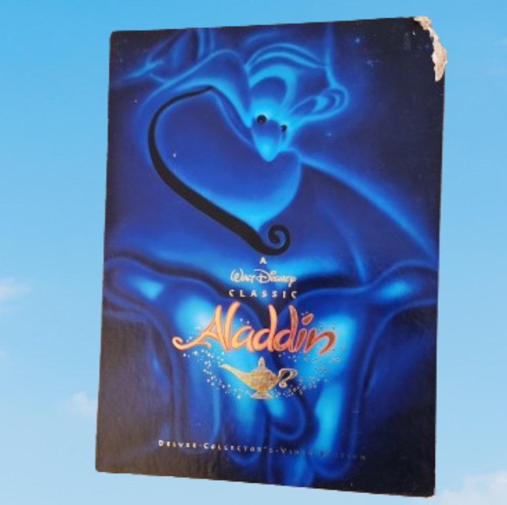 1993 ALADDIN Disney Deluxe Collector's Video Edition Set in Box